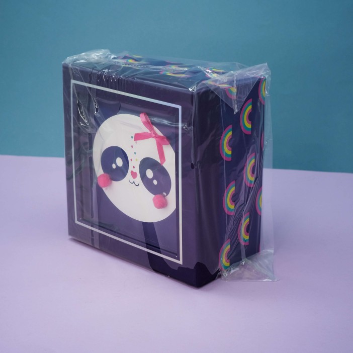 Подарочная коробка «Panda», 19*19*9.5 