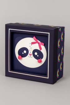 Подарочная коробка «Panda», 19*19*9.5