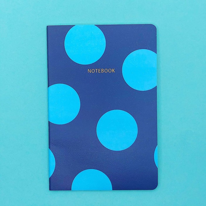 Тетрадь "Circles", blue 