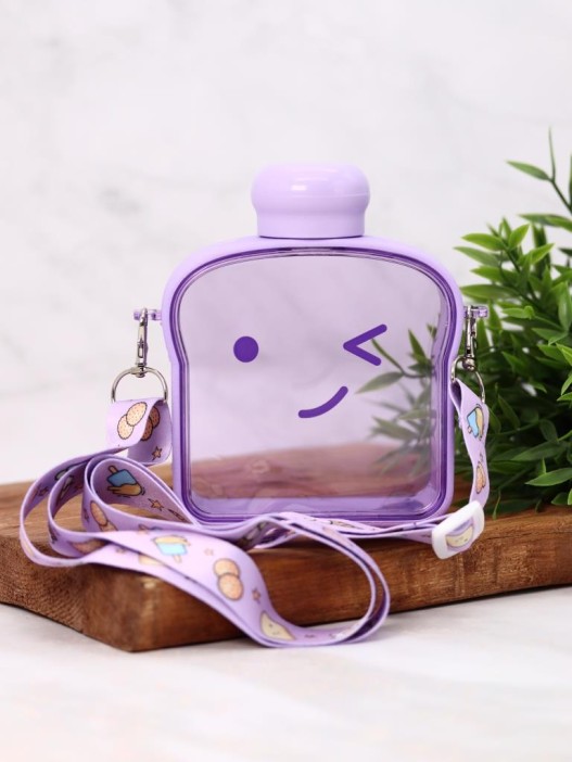 Бутылка «Bread slice», purple (380 ml) 