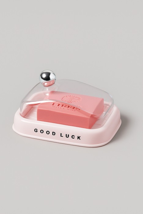 Мыльница «Good luck», pink 