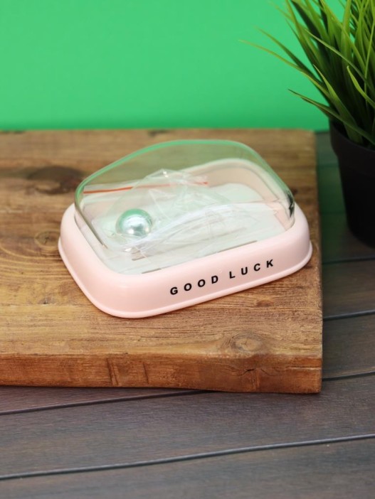 Мыльница «Good luck», pink 