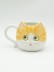 Кружка керамическая «Ginger cat», orange (410 мл) 