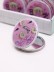 Зеркало раскладное &quot;Девочка и шляпа&quot;, pink, 7*7 см 