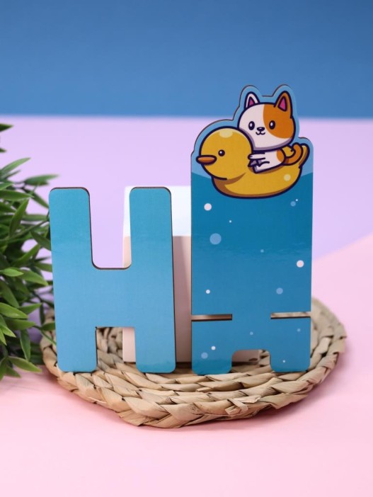 Подставка под телефон/планшет «Duck and cat» 