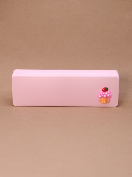 Пенал пластиковый &quot;Tiny cake&quot;, pink 