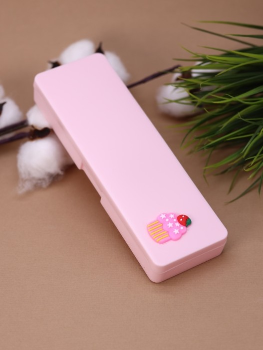 Пенал пластиковый &quot;Tiny cake&quot;, pink 