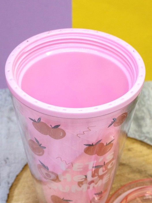 Тамблер "Hello summer", pink 