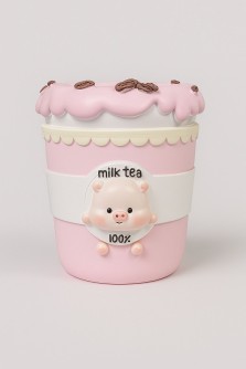 Подставка для канцелярских принадлежностей "Milk tea 100%", pig, 10 см
