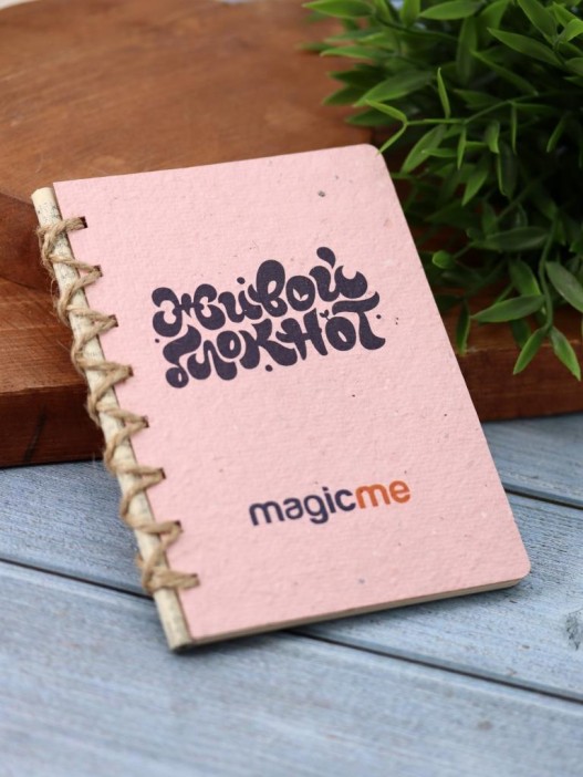 &quot;Живой блокнот Magicme&quot;, розовый 