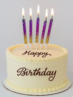 Набор свечей 6 шт. "Gradient flicker", (9 см)