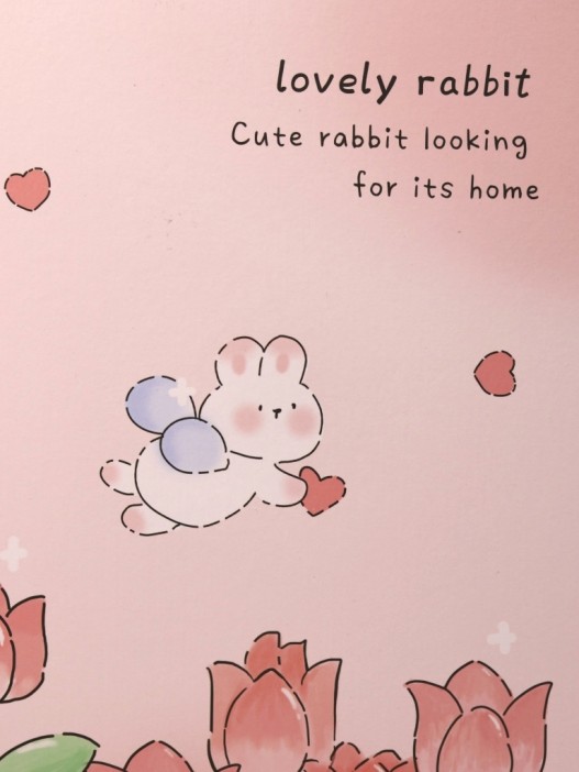 Зеркало &quot;Lovely rabbit&quot;, pink 