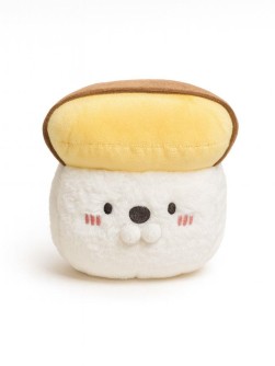 Мягкая игрушка "Sushi - fur seal", yellow-brown, 17 см