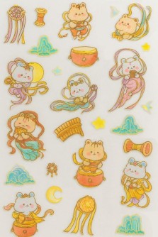 Наклейки "Incredible bear"