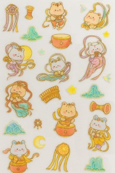 Наклейки "Incredible bear"