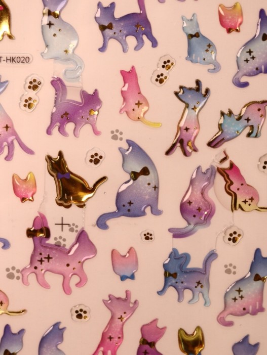 Наклейки "Rainbow cats" 