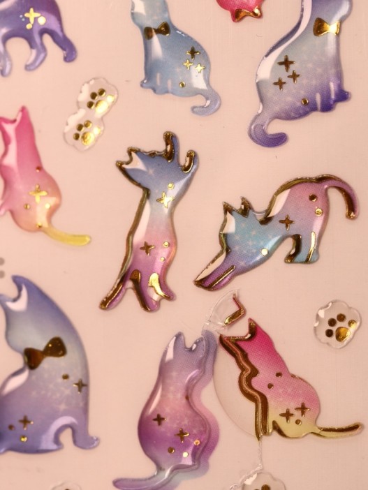 Наклейки "Rainbow cats" 