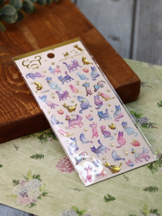 Наклейки "Rainbow cats" 