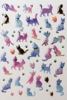Наклейки "Rainbow cats"