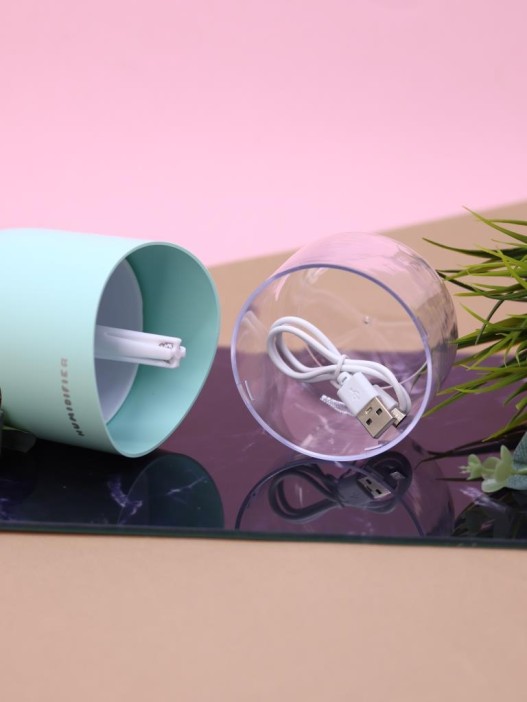 Настольный увлажнитель воздуха - ночник &quot;Bear in a spacesuit&quot;, green, (портативный, USB) 