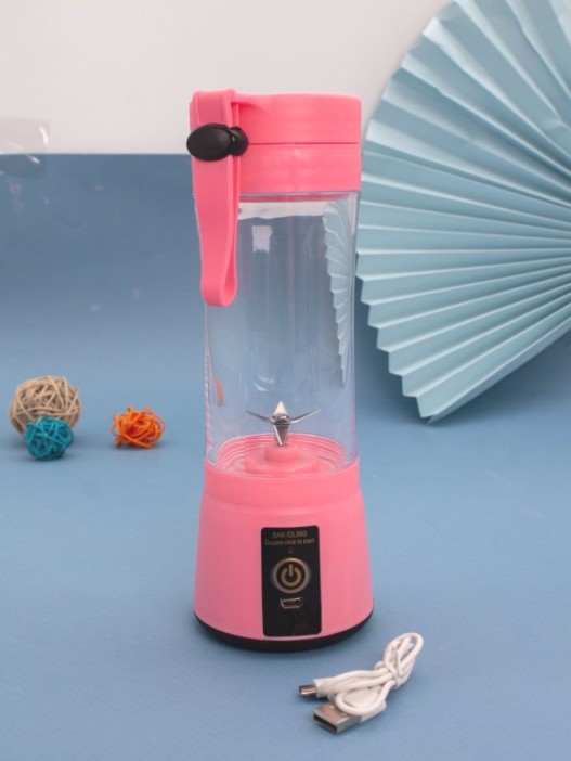 Блендер портативный &quot;Juicy&quot;, pink, USB, (24*8 см) 