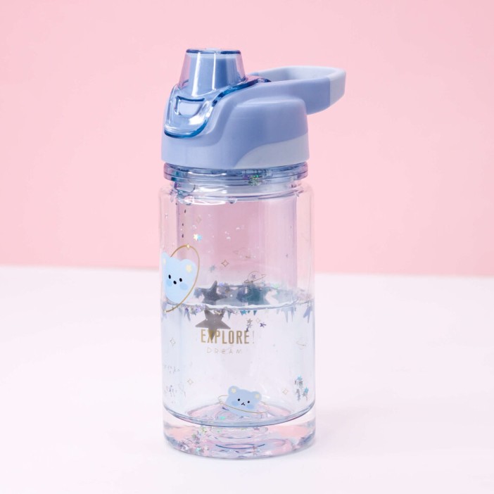Спортивная бутылка "Starry little animals", blue (280ml) 