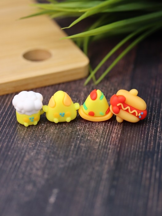 Набор ластиков &quot;Foodie burger&quot;, шоу-бокс 16 шт. 