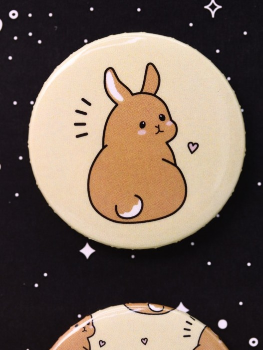 Набор значков 3 шт. iLikeGift Аниме «Hare» 