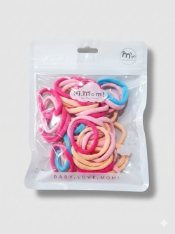 Набор резинок для волос 50 шт. "Daily fashion", rainbow