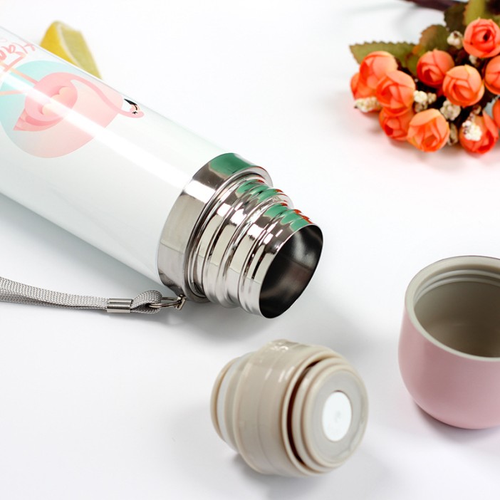 M-2572W ТЕРМОС Фламинго, 500ml (M-2686) 