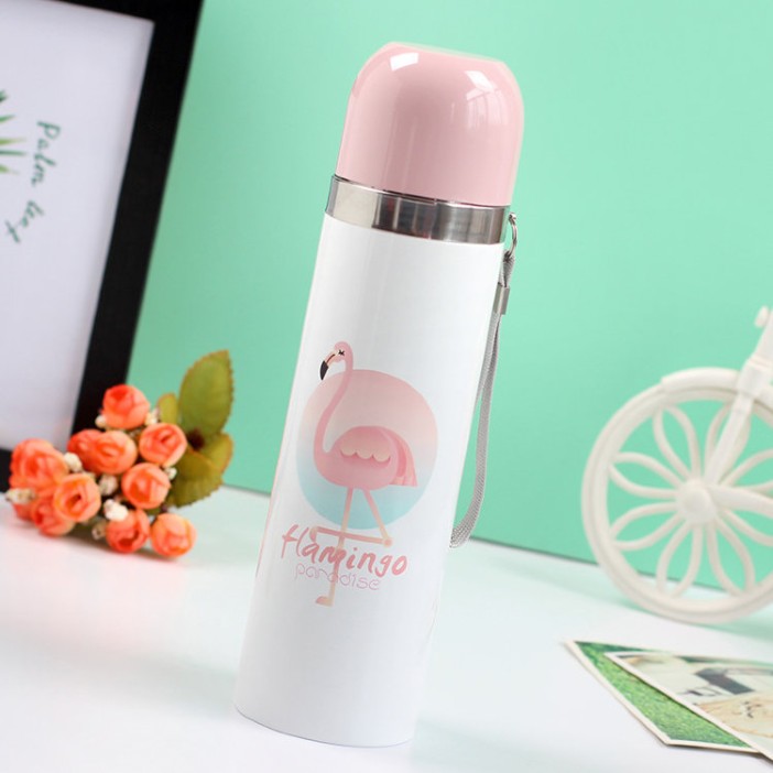M-2572W ТЕРМОС Фламинго, 500ml (M-2686) 