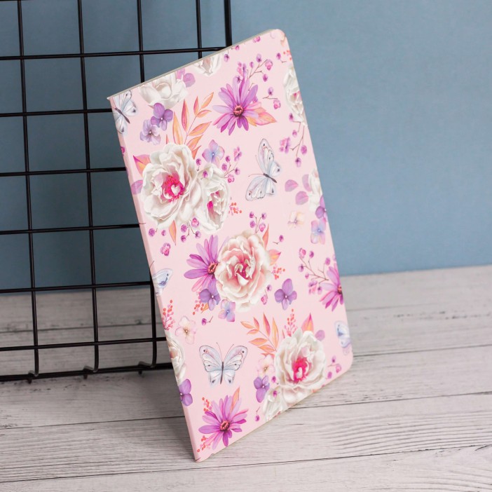 Тетрадь (A5) "Fabulous flowers", purple (13.5*20.5) 