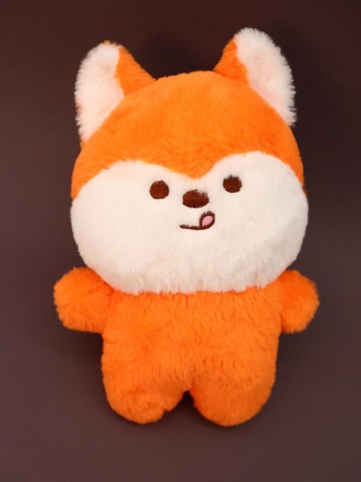 Мягкая игрушка &quot;Shiba-inu tongue&quot;, orange, 20 см 