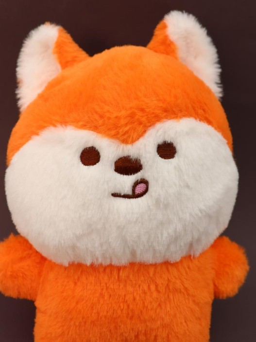 Мягкая игрушка &quot;Shiba-inu tongue&quot;, orange, 20 см 