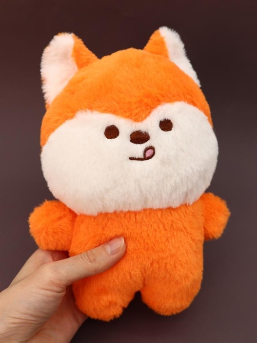 Мягкая игрушка &quot;Shiba-inu tongue&quot;, orange, 20 см 