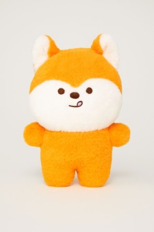 Мягкая игрушка "Shiba-inu tongue", orange, 20 см