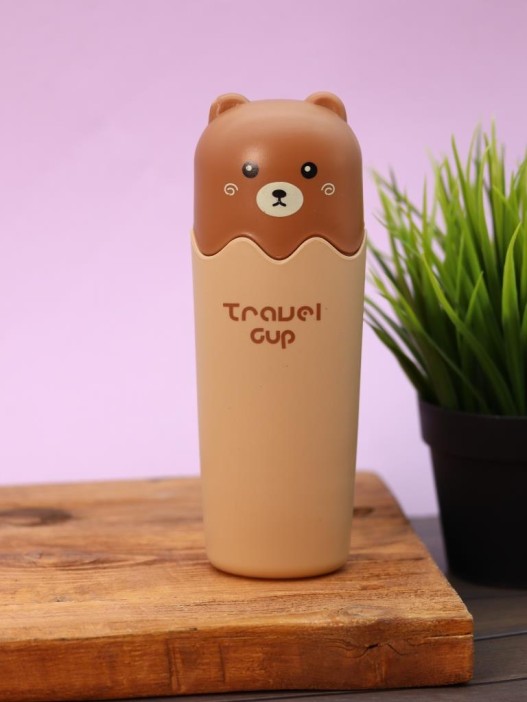 Контейнер для зубных щеток / кистей «Bear», brown (19,5*7*5,5см) 