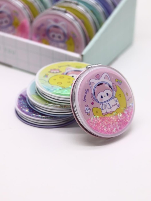 Набор зеркал «Spacely» шоу-бокс 12 шт. (4 цвета) 