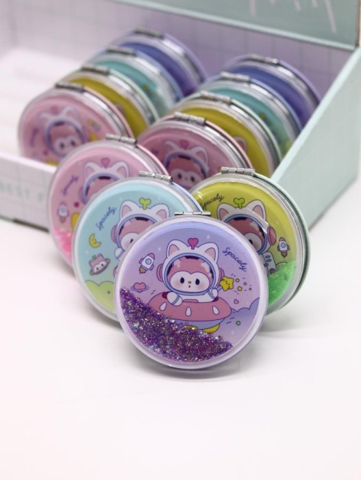 Набор зеркал «Spacely» шоу-бокс 12 шт. (4 цвета) 