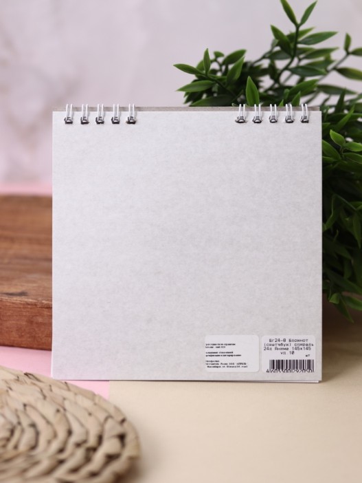 Cкетчбук &quot;Аниме&quot;, 145х145 24л 