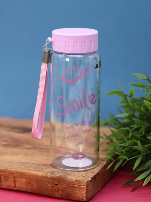 Спортивная бутылка «Smile!», purple (440 мл) 