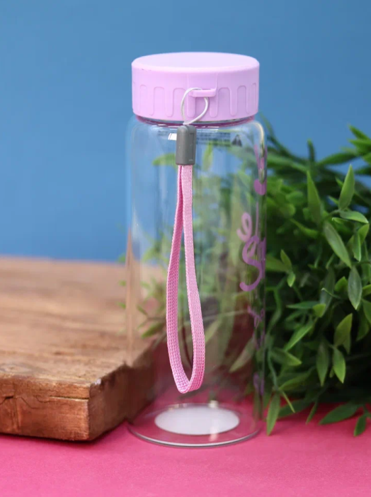 Спортивная бутылка «Smile!», purple (440 мл) 