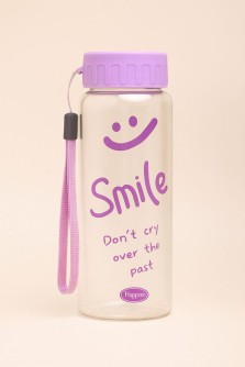 Спортивная бутылка «Smile!», purple (440 мл)
