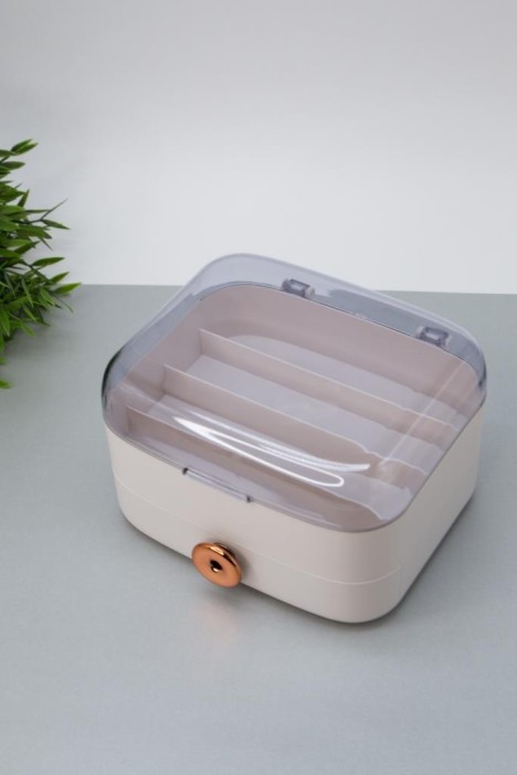 Бокс для косметики &quot;Beauty&quot;, white 