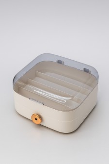 Бокс для косметики "Beauty", white