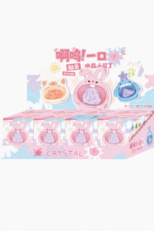 Сувенир с кристаллом в сюрприз-упаковке «Wow energy crystal», mix, шоубокс 8 шт.