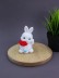 Ночник iLikeGift "Кролик с розой", белый (6*11 см)