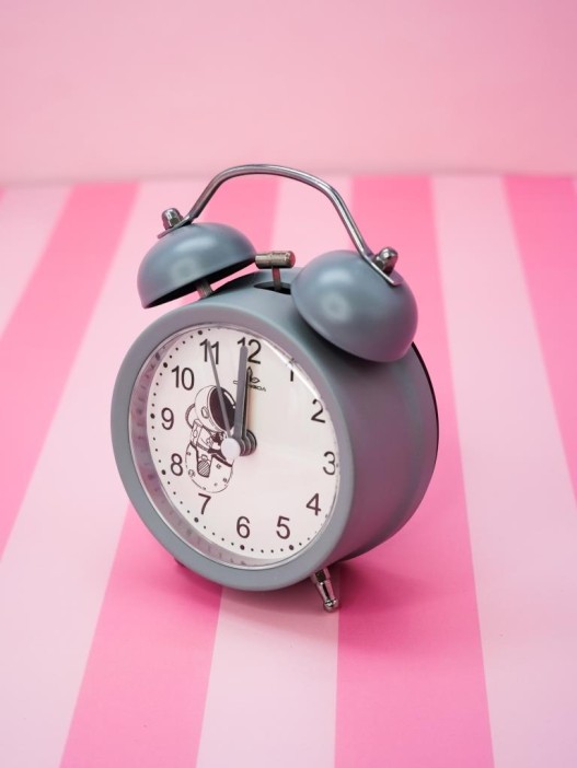 Часы-будильник «КОСМОНАВТ», gray 