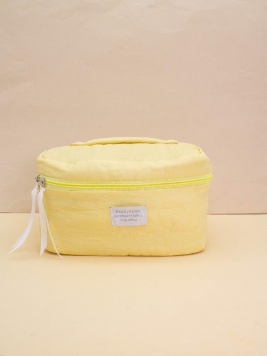 Дорожная косметичка &quot;Beauty studio&quot; yellow, 24*17*16 см 