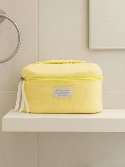 Дорожная косметичка "Beauty studio" yellow, 24*17*16 см